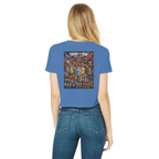 Trash Can Row: Concert for a Lifetime – Classic Women's Cropped Raw Edge T-Shirt