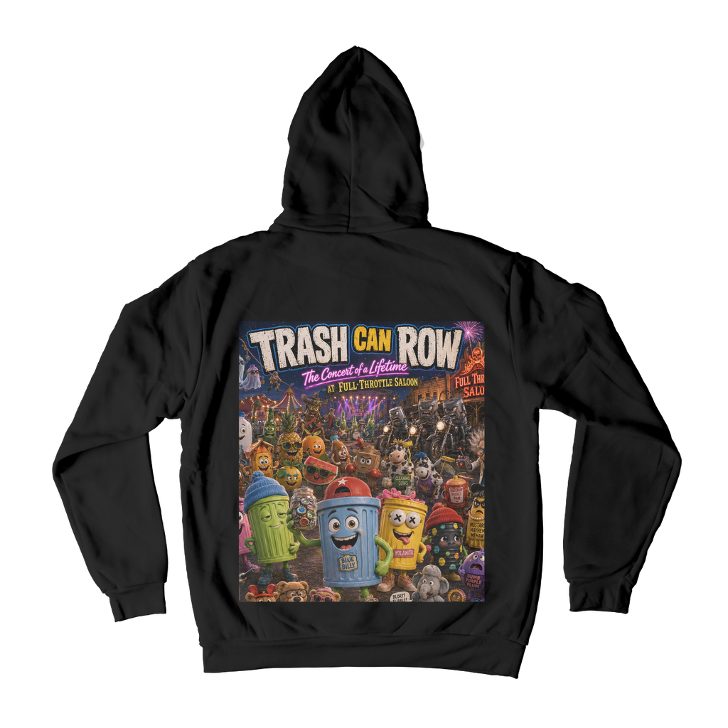 Trash Can Row: Concert for a Lifetime – Premium Adult Hoodie
