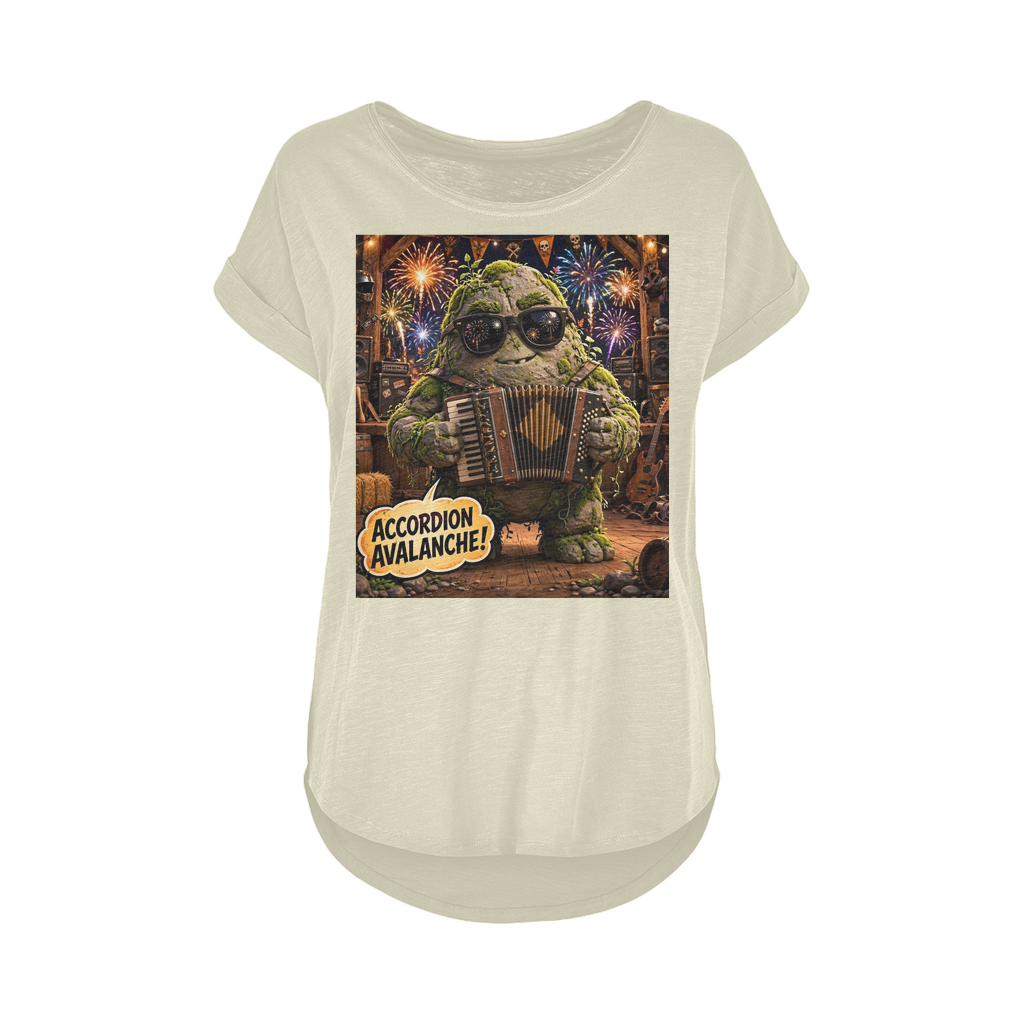 Falling Rocks COllection Women's Long Slub T-Shirt XS-5XL