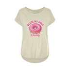 AOC Women's Long Slub T-Shirt XS-5XL