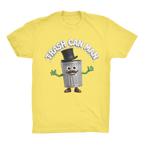 TRASH CAN MAN Organic Adult T-Shirt