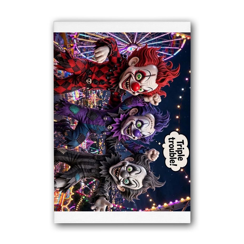 The Last Laugh Society Premium Stretched Canvas