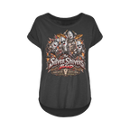The Silver Shivers Band Women's Long Slub T-Shirt XS-5XL