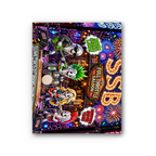 The Silver Shivers Band Premium Stretched Canvas