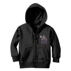 angry can man Classic Kids Zip Hoodie