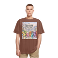 Trash Can Row Heavy Oversized T-Shirt