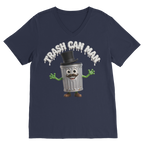 TRASH CAN MAN Premium V-Neck T-Shirt