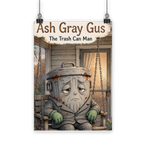 Trash Can Row Classic Poster