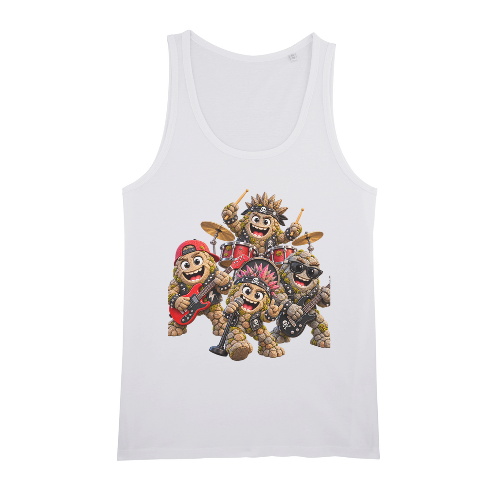 Falling Rocks COllection Organic Jersey Unisex Tank Top