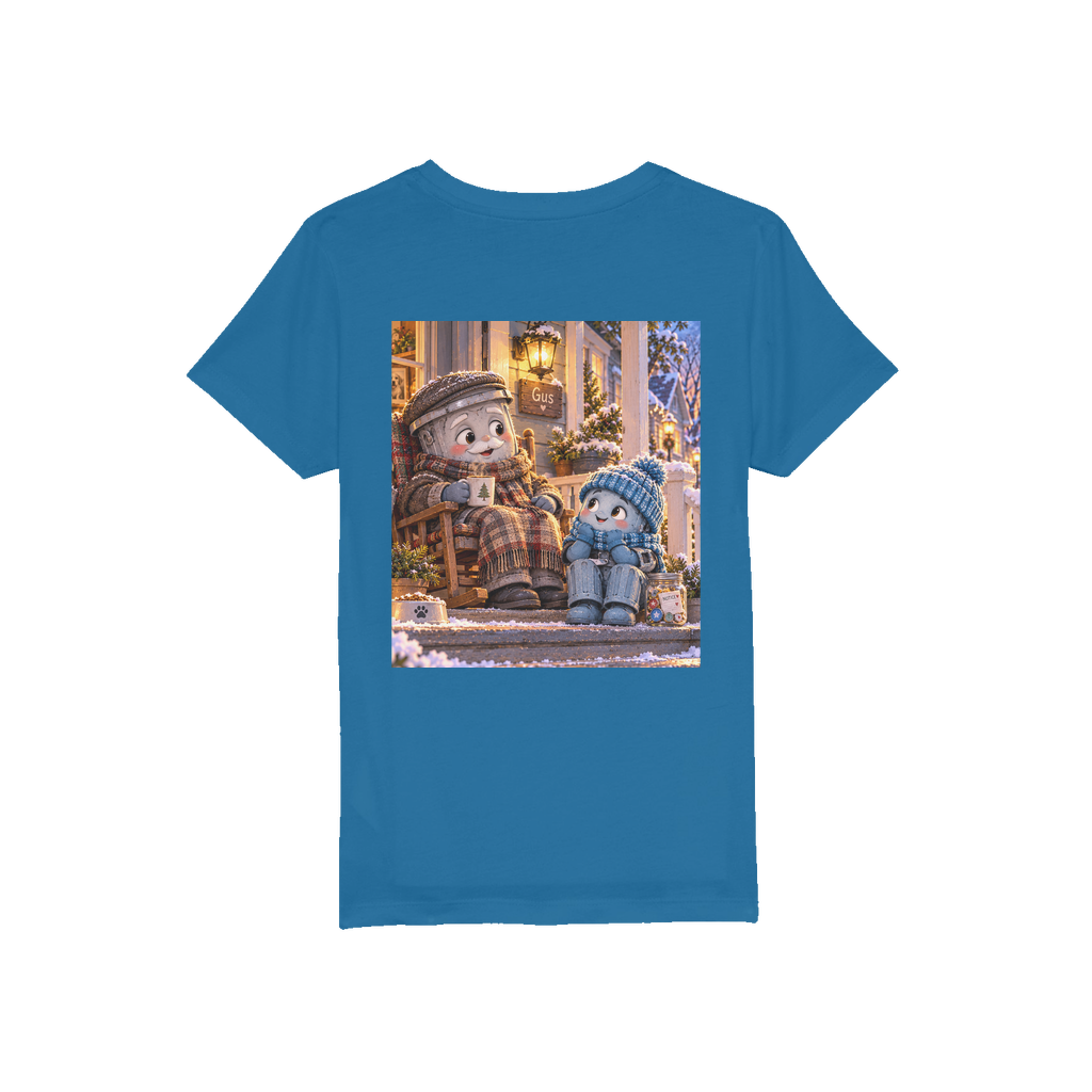 Trash Can Row Organic Jersey Kids T-Shirt