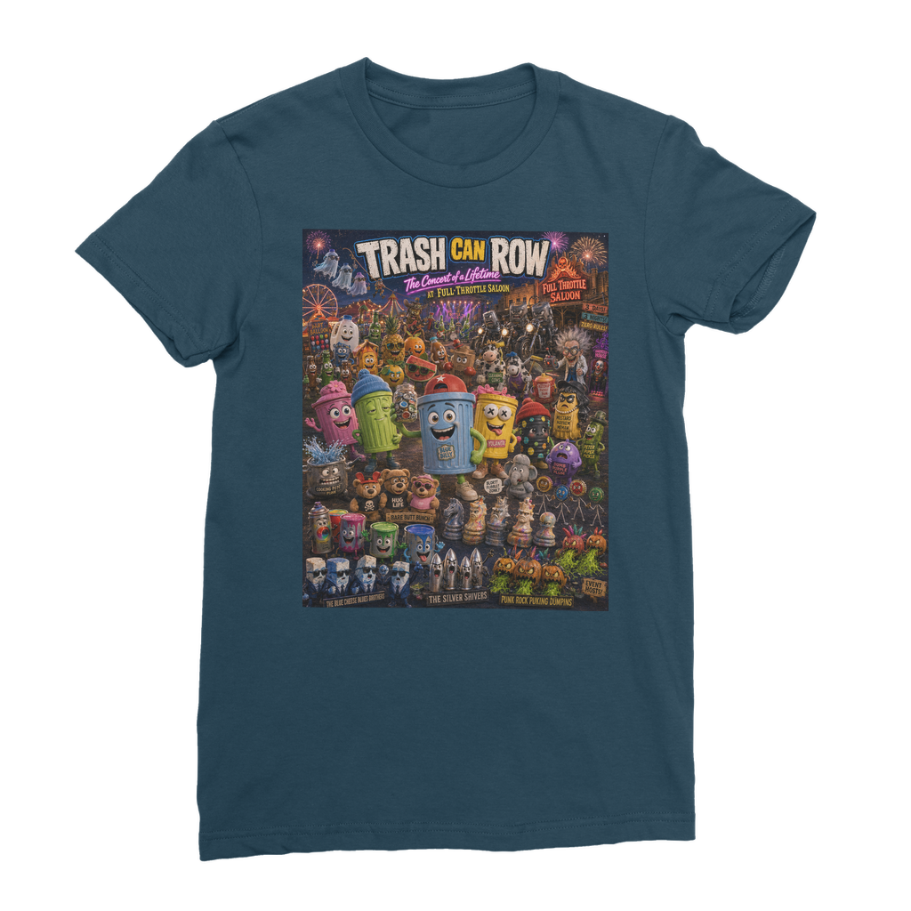 Trash Can Row: Concert for a Lifetime – Classic Women's T-Shirt