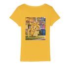 Trash Can Row Organic Jersey Women's T-Shirt