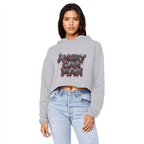 ANGRY CAN MAN 2.0 Cropped Raw Edge Boyfriend Hoodie