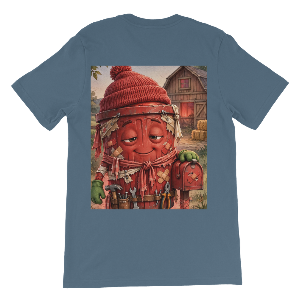 Trash Can Row Classic Kids T-Shirt