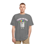 TRASH CAN MAN Heavy Oversized T-Shirt