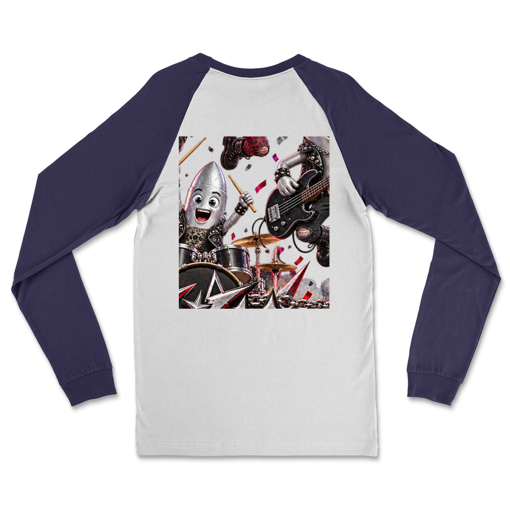 The Silver Shivers Band Classic Raglan Long Sleeve Shirt