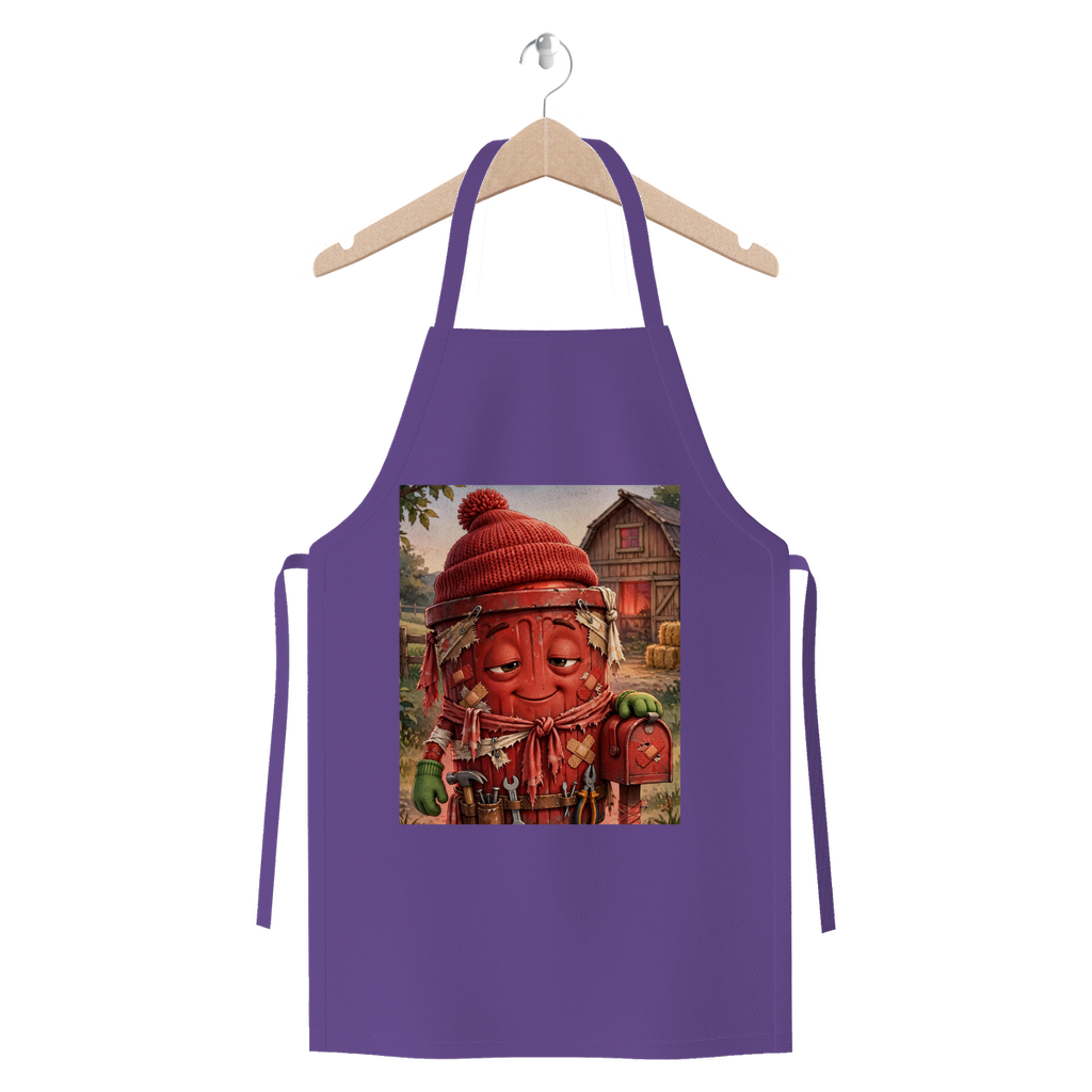 Trash Can Row Premium Jersey Apron