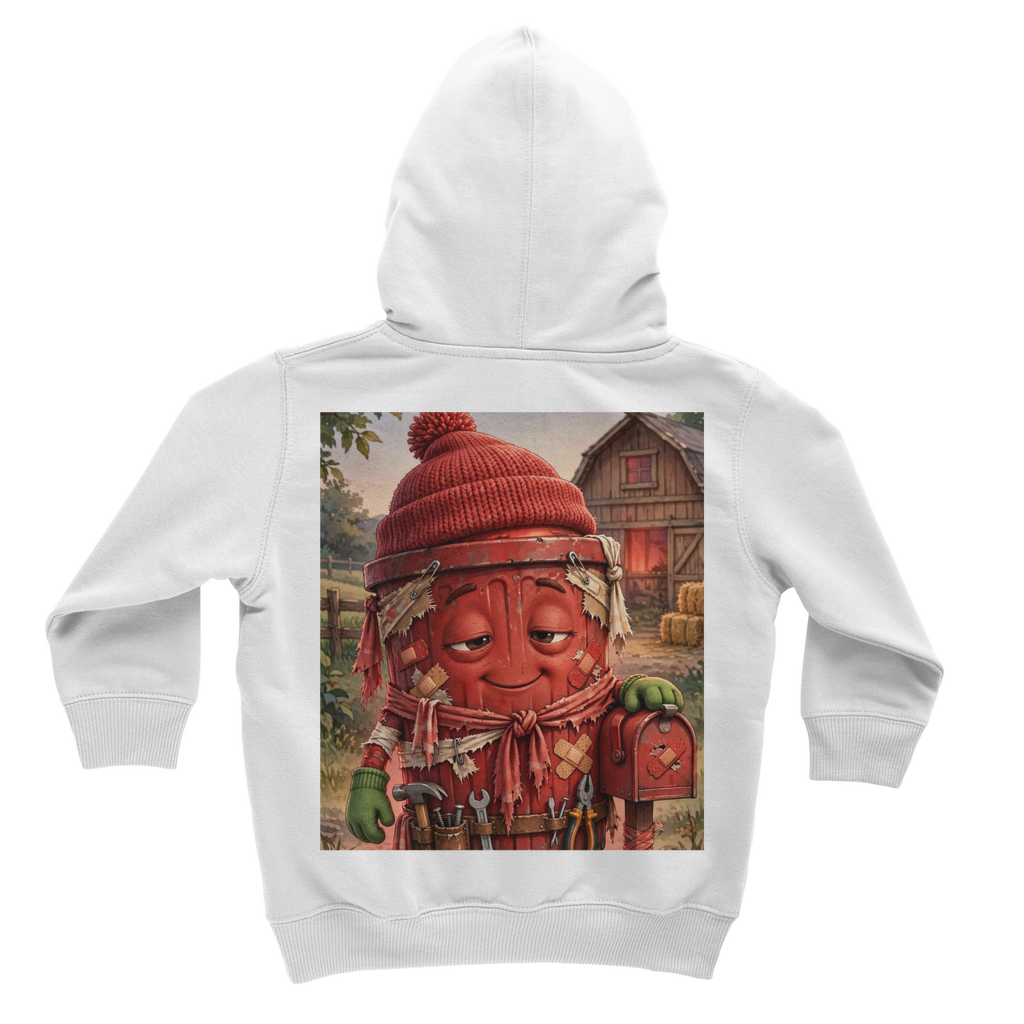 Trash Can Row Classic Kids Hoodie