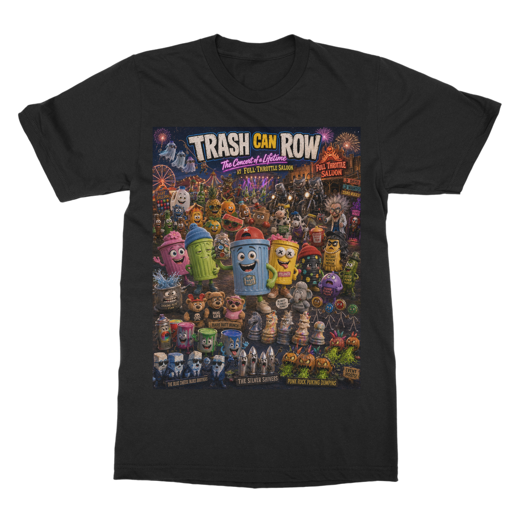 Trash Can Row: Concert for a Lifetime – T-Shirt Dress
