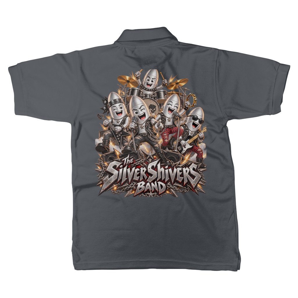 The Silver Shivers Band Classic Adult Polo Shirt