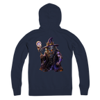 angry can man Premium Adult Zip Hoodie