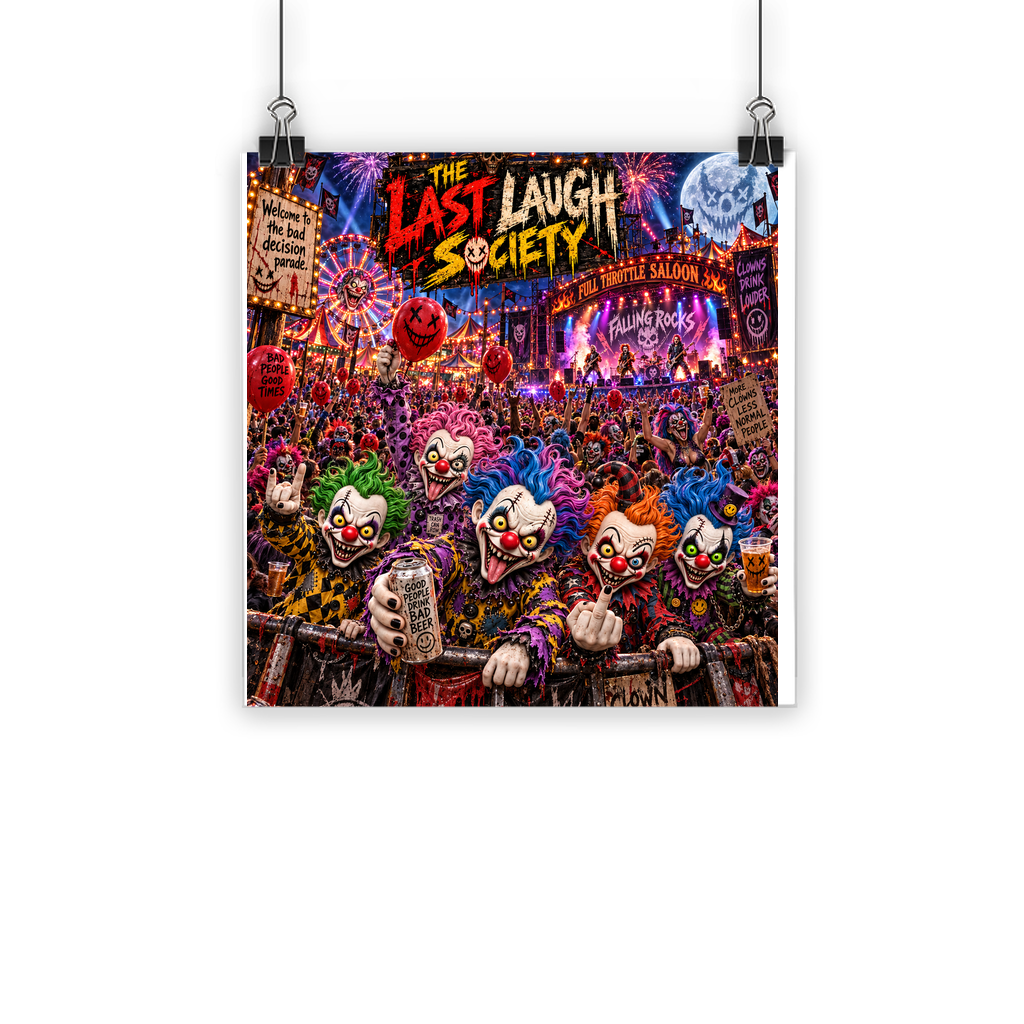 The Last Laugh Society Classic Poster