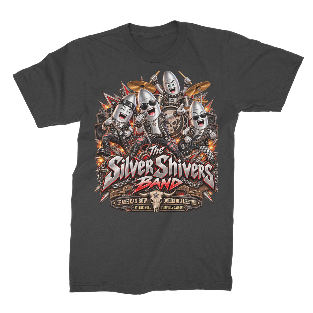 The Silver Shivers Band Premium Jersey Adult T-Shirt