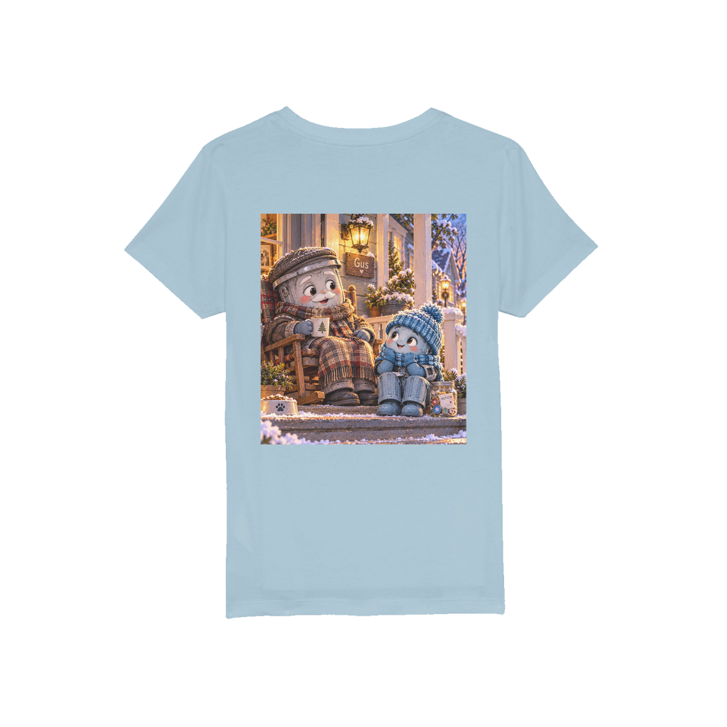 Trash Can Row Organic Jersey Kids T-Shirt