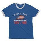 SARCASM 105 Adult Ringer T-Shirt