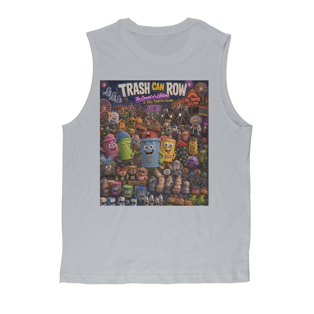 Trash Can Row: Concert for a Lifetime – Classic Adult Muscle Top