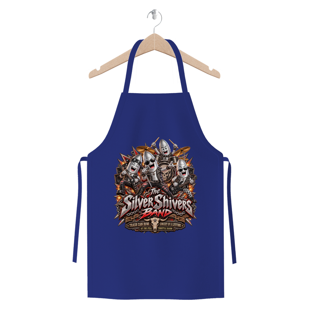 The Silver Shivers Band Premium Jersey Apron