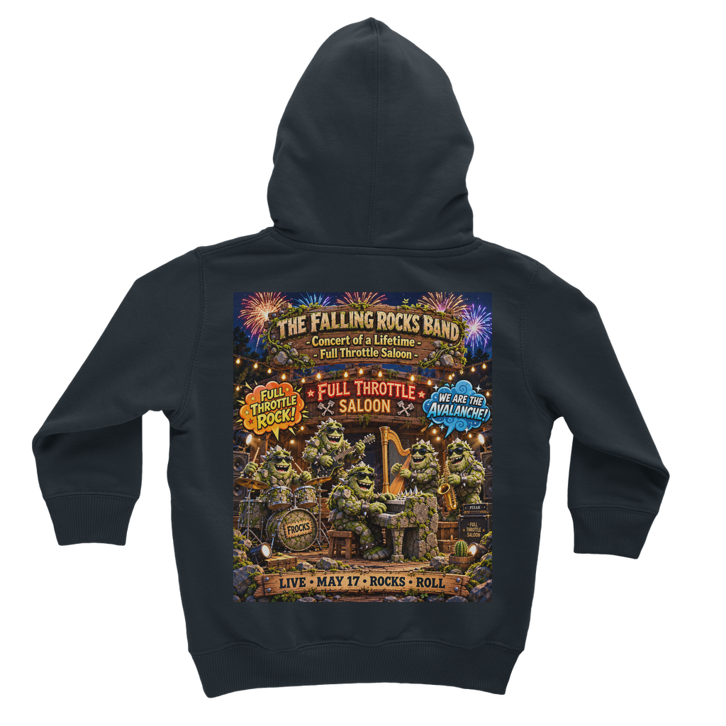 Falling Rocks COllection Classic Kids Hoodie