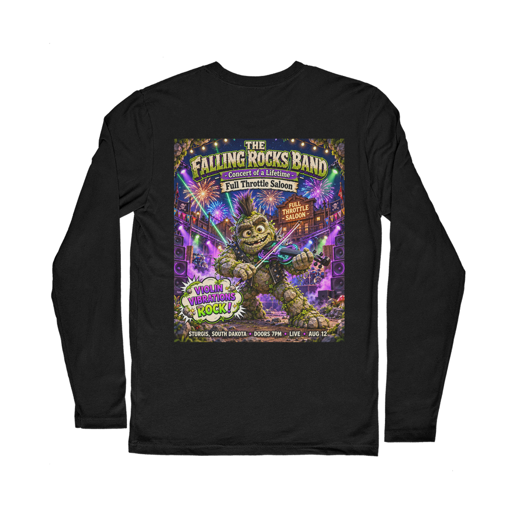 Falling Rocks COllection Classic Long Sleeve T-Shirt