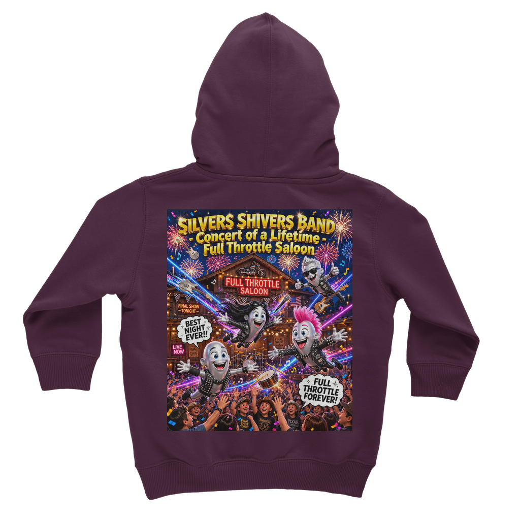 The Silver Shivers Band Classic Kids Hoodie