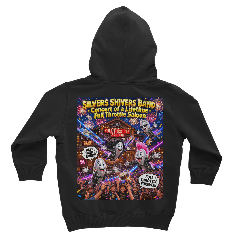 The Silver Shivers Band Classic Kids Hoodie