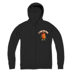 TRASH CAN MAN Premium Adult Zip Hoodie