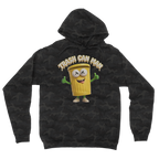 TRASH CAN MAN Camouflage Adult Hoodie