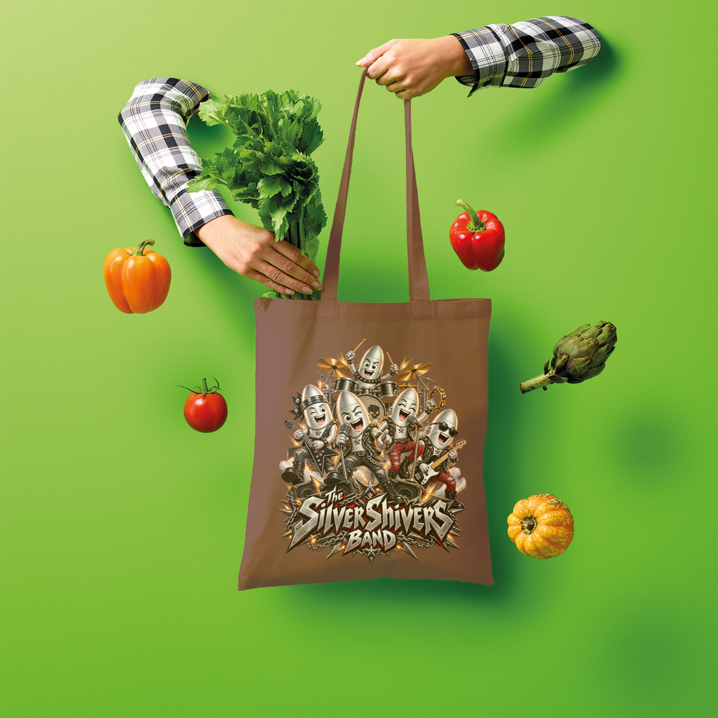The Silver Shivers Band Shopper Tote Bag