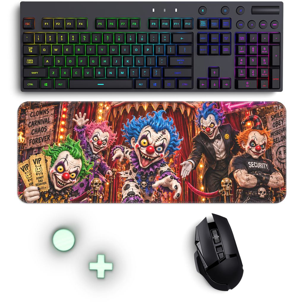 The Last Laugh Society Gaming Mouse Pad