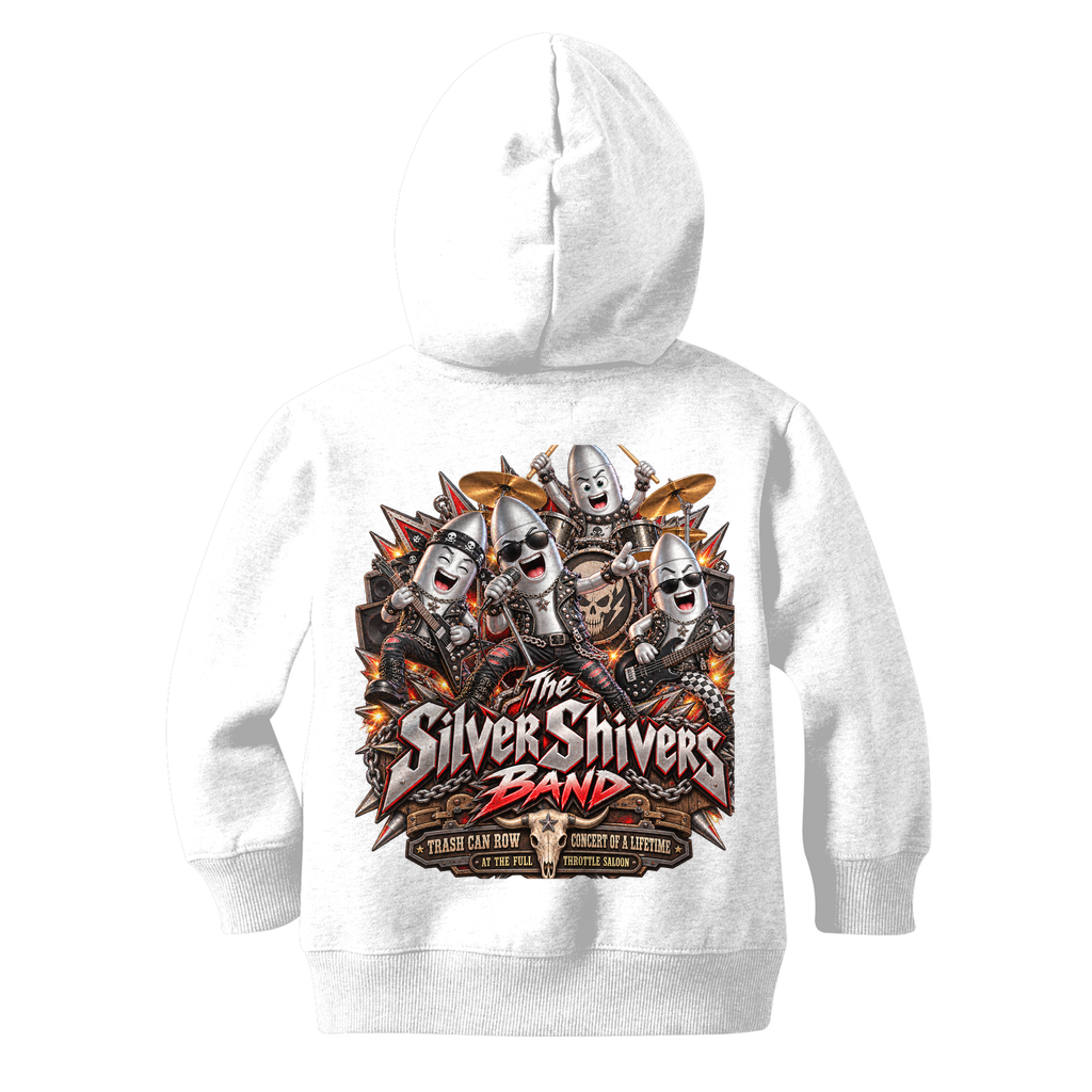 The Silver Shivers Band Classic Kids Zip Hoodie