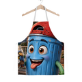 Trash Can Row Classic Sublimation Adult Apron