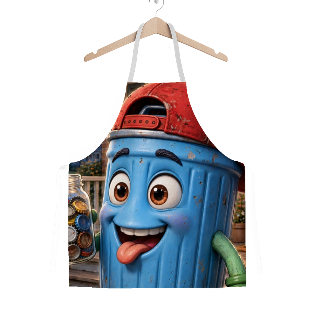 Trash Can Row Classic Sublimation Adult Apron