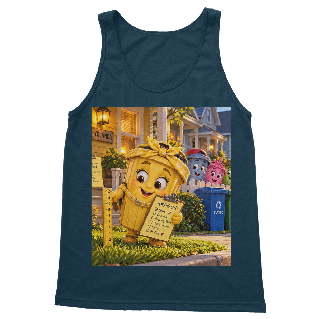Trash Can Row Classic Women's Tank Top