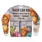 Trash Can Row – Premium Cut and Sew Sublimation Unisex Sweatshirt