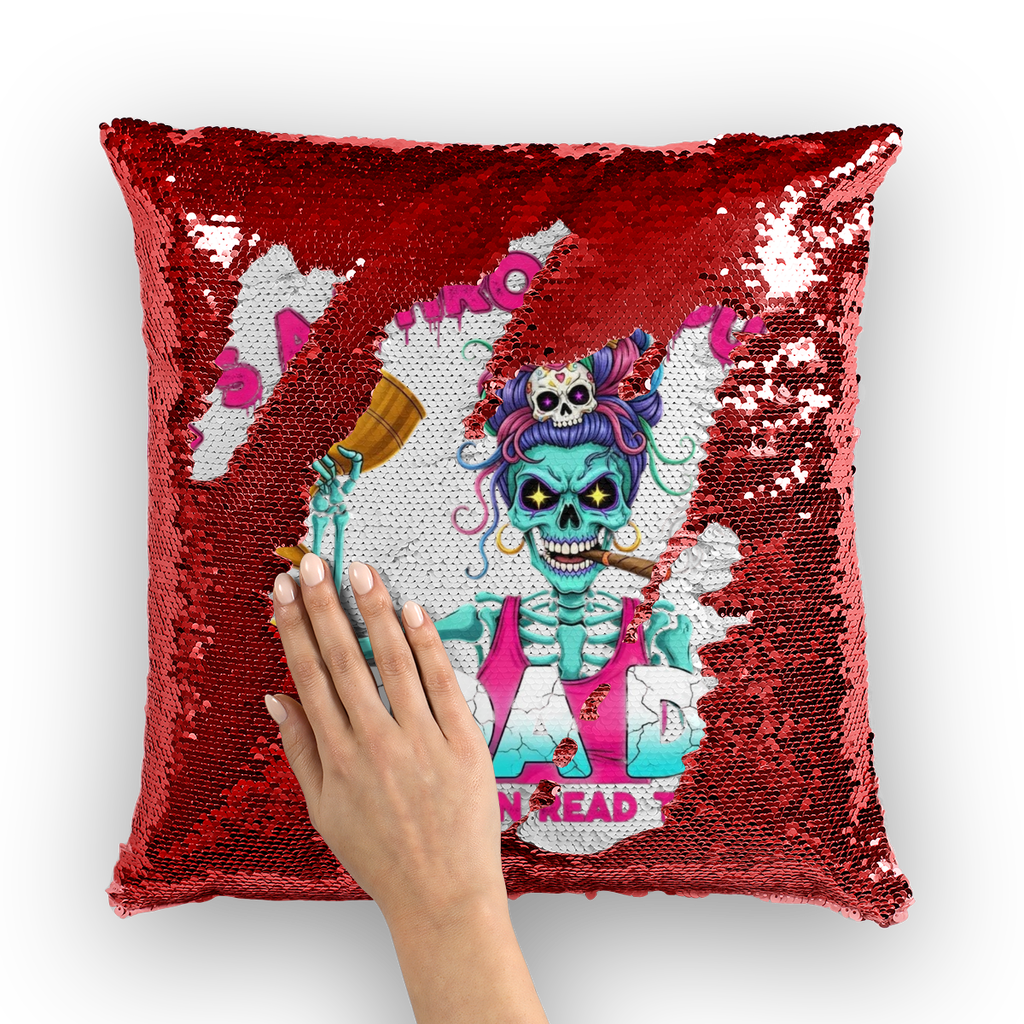 AOP Sequin Cushion Cover