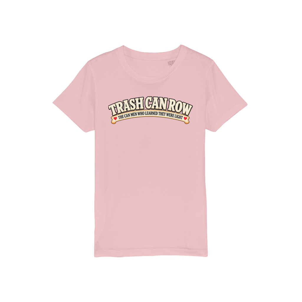 Trash Can Row Organic Jersey Kids T-Shirt