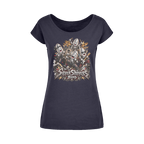 The Silver Shivers Band Wide Neck Womens T-Shirt XS-5XL
