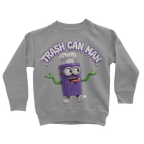 TRASH CAN MAN Classic Kids Sweatshirt