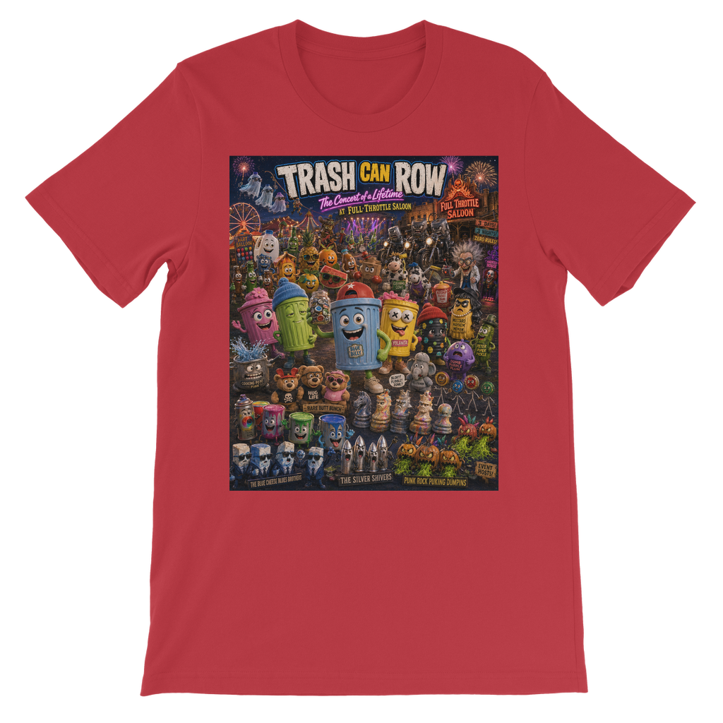 Trash Can Row: Concert for a Lifetime – Classic Kids T-Shirt