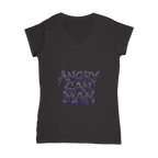 ANGRY CAN MAN 3.0 Classic Women's V-Neck T-Shirt